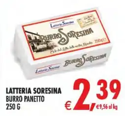 Deco Superstore Burro panetto Latteria Soresina offerta