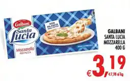 Deco Superstore Galbani Santa Lucia Mozzarella per pizza offerta