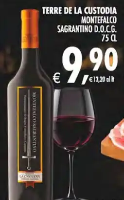 Deco Superstore Terre de la Custodia Montefalco Sagrantino D.O.C.G. offerta