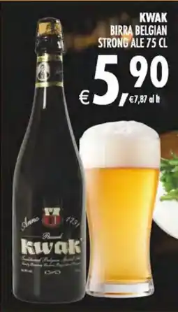 Deco Superstore Kwak birra belgian strong ale offerta