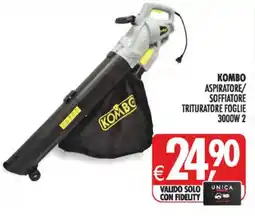 Deco Superstore Kombo aspiratore/soffiatore trituratore foglie offerta
