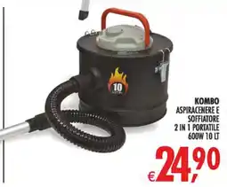 Deco Superstore Kombo aspiracenere e soffiatore offerta