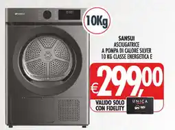 Deco Superstore Sansui asciugatrice a pompa di calore silver offerta