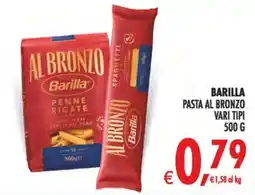 Deco Superstore Barilla pasta al bronzo offerta