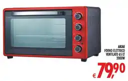 Deco Superstore Akai forno elettrico ventilato offerta