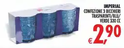 Deco Superstore Imperial bicchieri offerta