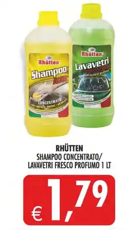 Deco Superstore Rhütten Shampoo concentrato / Lavavetri fresco profumo offerta