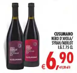Deco Superstore Cusumano Nero d'Avola/Syrah/Merlot offerta