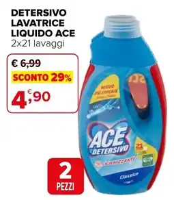 Iperal Detersivo lavatrice liquido Ace offerta