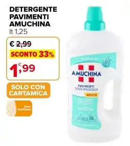 Iperal Detergente pavimenti Amuchina offerta