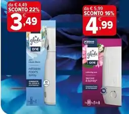 Iperal Glade One diffusore room spray offerta