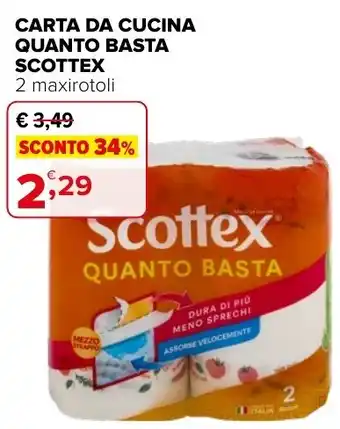 Carta da cucina Scottex quanto basta