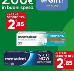 Iperal mentadent PROTECT+ offerta