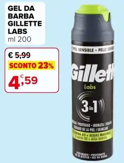 Iperal Gel da barba Gillette Labs offerta