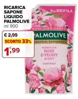 Iperal Ricarica sapone liquido Palmolive offerta