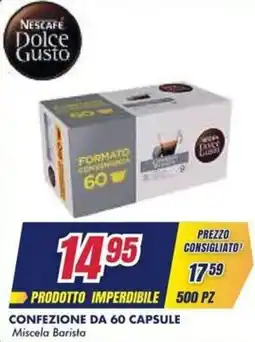 Trony Nescafe Dolce Gusto Miscela Barista offerta