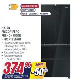 Trony Haier frigorifero french door offerta