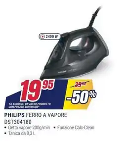 Trony Philips ferro a vapore offerta