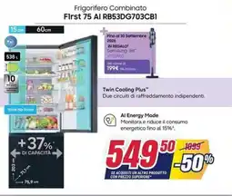 Trony Frigorifero Combinato First 75 AI offerta