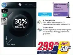 Trony Lavatrice Samsung offerta