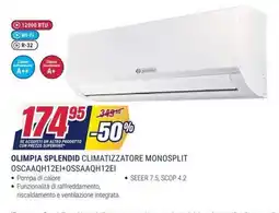 Trony Olimpia Splendid climatizzatore monosplit offerta
