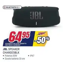 Trony JBL Speaker Charge5BLK offerta
