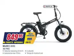 Trony NiloX E-Bike X8 Pro offerta