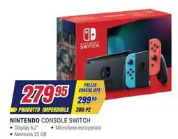 Trony Nintendo console switch offerta