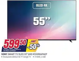 Trony Sony Smart TV OLED 55" UHD offerta