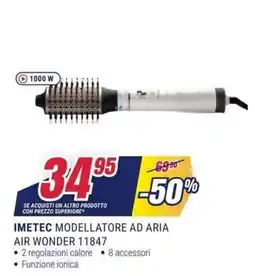 Trony Imetec modellatore ad aria air wonder 11847 offerta