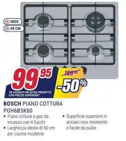 Trony Bosch piano cottura offerta