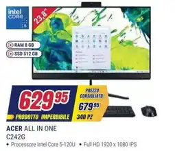 Trony Acer All in One C242G offerta