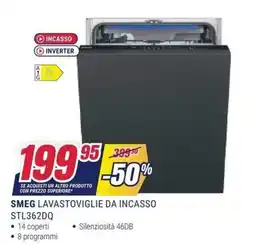 Trony SMEG lavastoviglie da incasso offerta