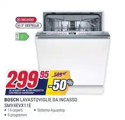 Trony Bosch lavastoviglie da incasso offerta