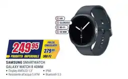 Trony Samsung Smartwatch Galaxy Watch 8 40MM offerta