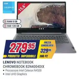 Trony Lenovo Notebook Chromebook 82N4004DIX offerta