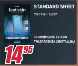 Trony fast skin standard sheet offerta