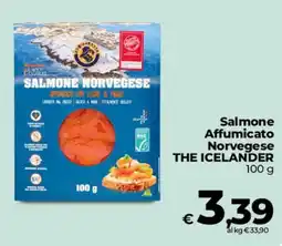 Coop Radenza Salmone Affumicato Norvegese THE ICELANDER offerta