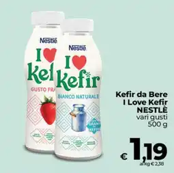 Coop Radenza I Love Kefir Nestlé offerta