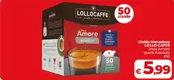 Coop Radenza Cialda Monodose LOLLO CAFFE linea Amore gusto Assoluto offerta