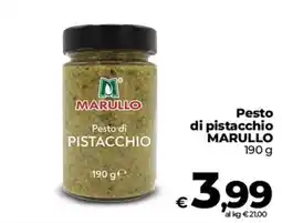 Coop Radenza Pesto di pistacchio Marullo offerta