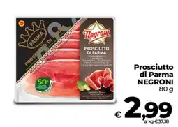 Coop Radenza Prosciutto di Parma Negroni offerta