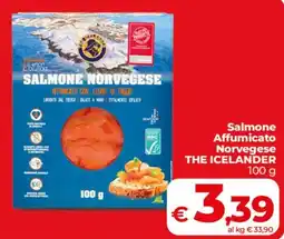 Coop Radenza Salmone Affumicato Norvegese THE ICELANDER offerta