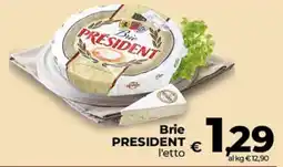 Coop Radenza Brie President offerta