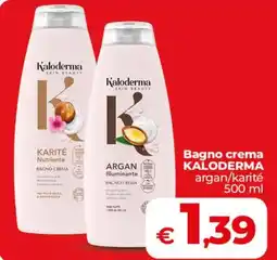 Coop Radenza Bagno crema Kaloderma argan/karité offerta