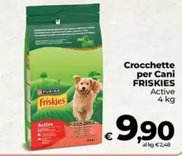 Coop Radenza Crocchette per Cani Friskies Active offerta