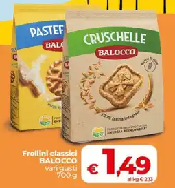 Coop Radenza Frollini classici BALOCCO offerta