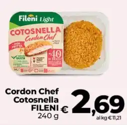 Coop Radenza Cordon Chef Cotosnella Fileni offerta