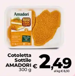 Coop Radenza Cotoletta Sottile Amadori offerta