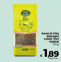 Coop Radenza Semi di Chia Biologici COOP VIVI VERDE offerta